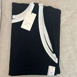 BRAND NEW “A New Day” Black and White Women's Tank Top